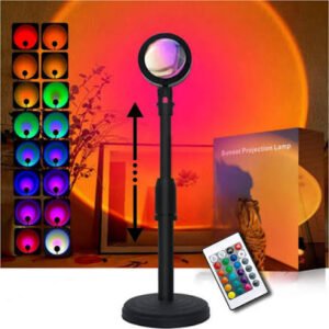 App & Remote Controlled RGB Sunset Lamp