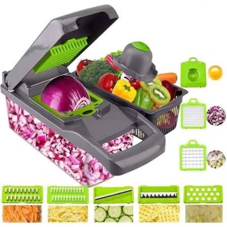 12-in-1 Multifunctional Vegetable Chopper & Slicer